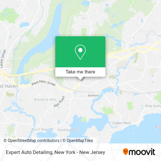 Expert Auto Detailing map