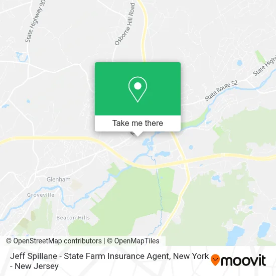 Jeff Spillane - State Farm Insurance Agent map