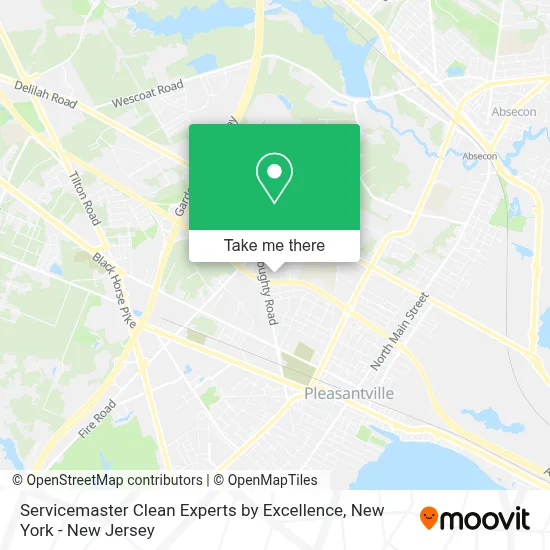 Servicemaster Clean Experts by Excellence map
