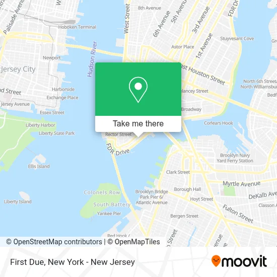 First Due map