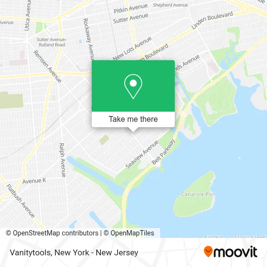Vanitytools map