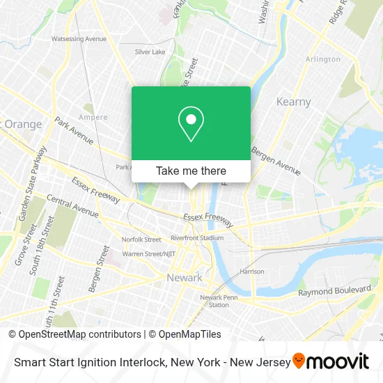 Smart Start Ignition Interlock map