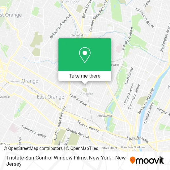 Tristate Sun Control Window Films map