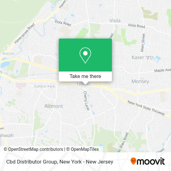 Cbd Distributor Group map