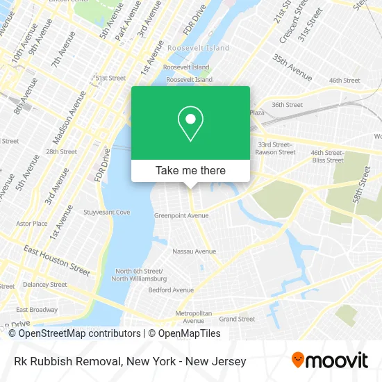 Rk Rubbish Removal map