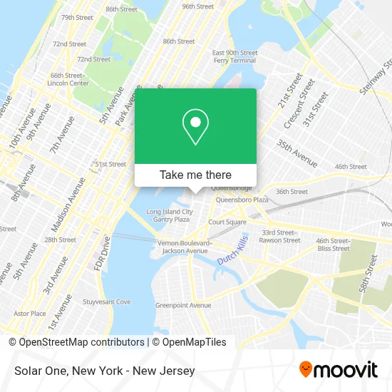 Solar One map