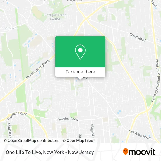 One Life To Live map