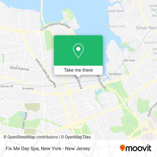 Fix Me Day Spa map