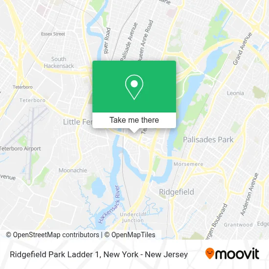 Ridgefield Park Ladder 1 map