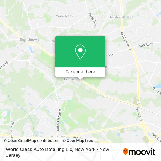 World Class Auto Detailing Llc map