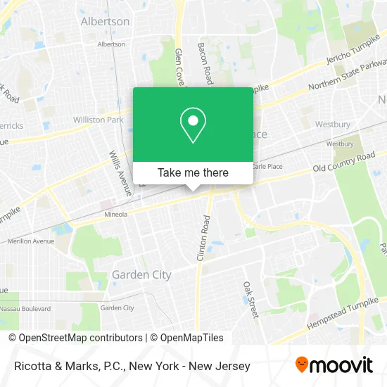 Ricotta & Marks, P.C. map