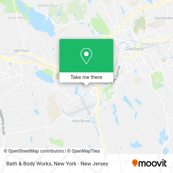 Bath & Body Works map