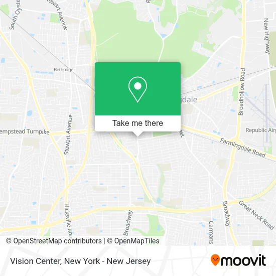 Vision Center map