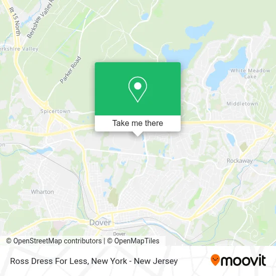 Ross Dress For Less map