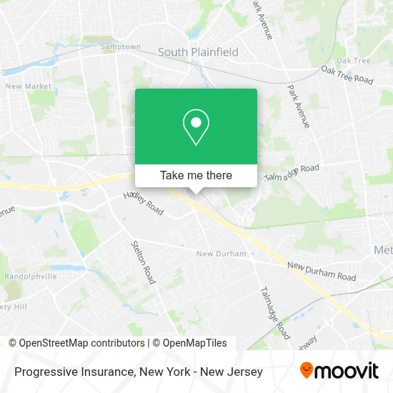 Progressive Insurance map