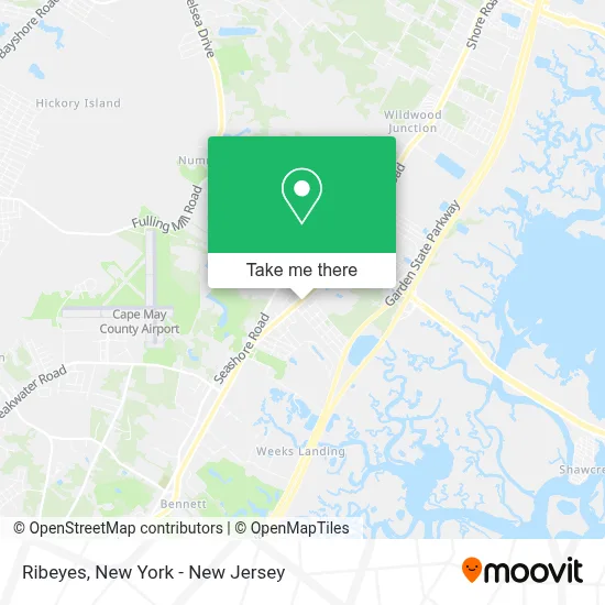 Ribeyes map