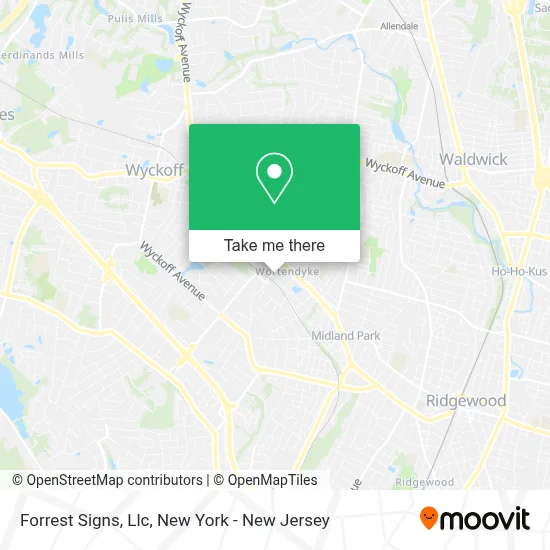 Forrest Signs, Llc map