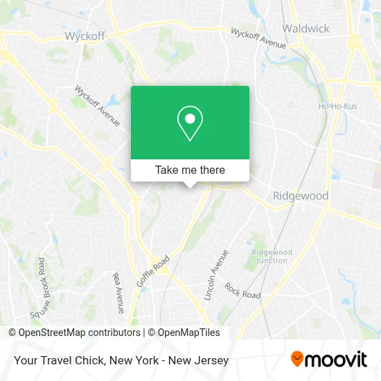 Your Travel Chick map