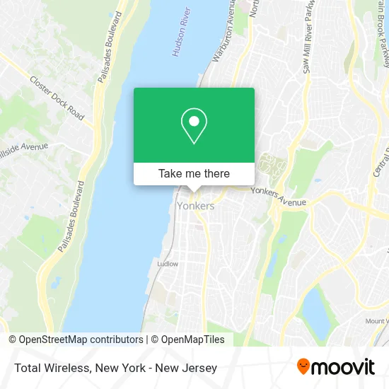 Total Wireless map