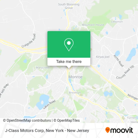 J-Class Motors Corp map