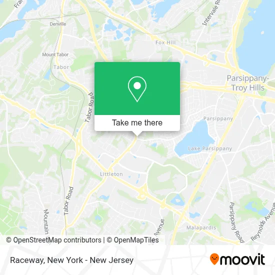 Raceway map