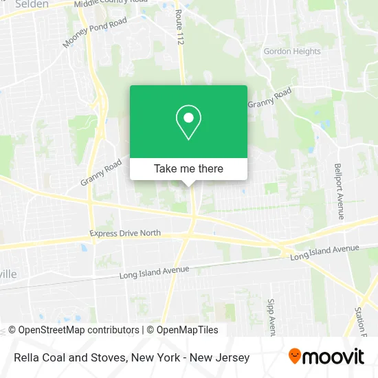 Rella Coal and Stoves map