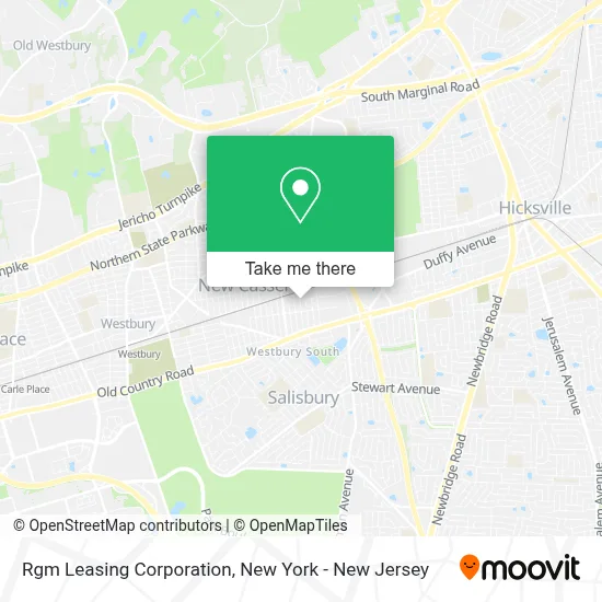 Rgm Leasing Corporation map