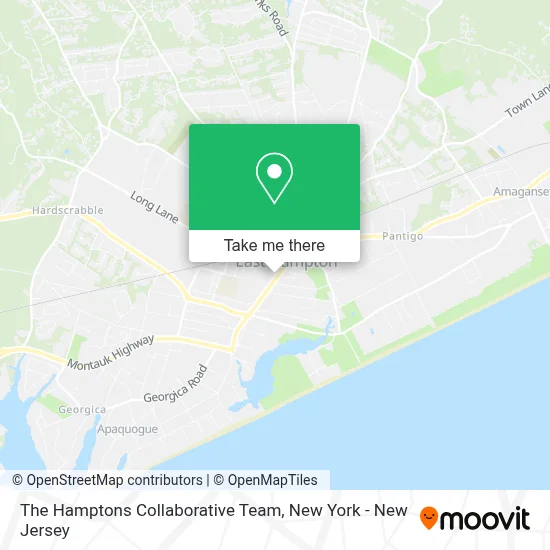 The Hamptons Collaborative Team map