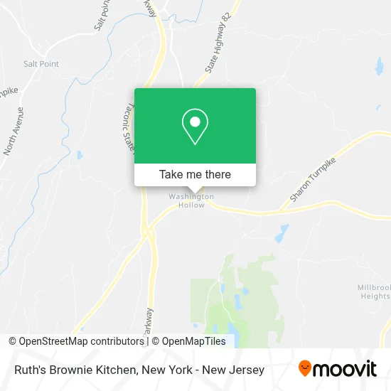 Ruth's Brownie Kitchen map
