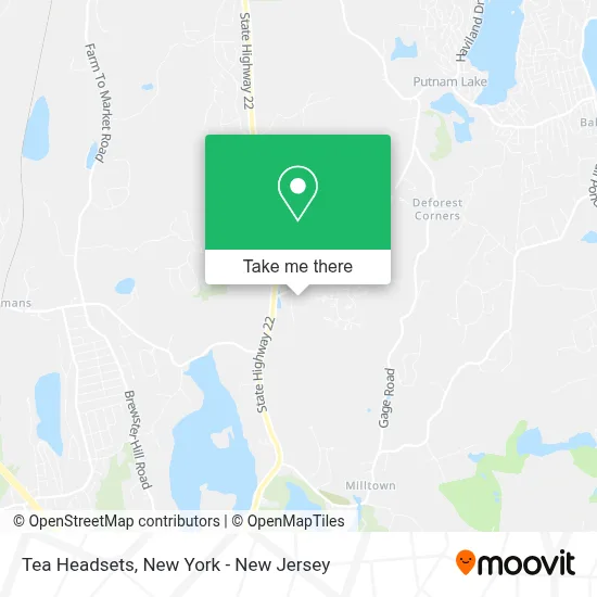 Tea Headsets map