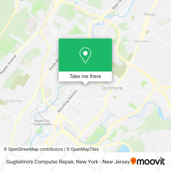 Guglielmo's Computer Repair map