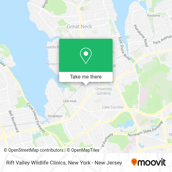 Rift Valley Wildlife Clinics map