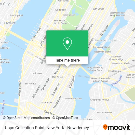 Usps Collection Point map