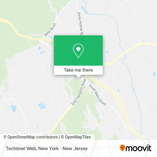 Techliner Web map