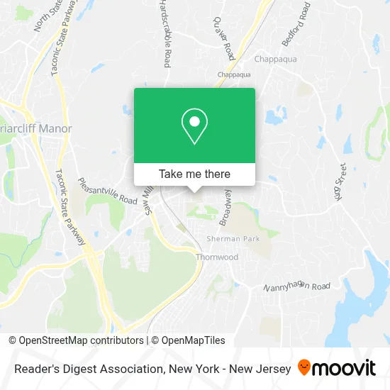 Reader's Digest Association map