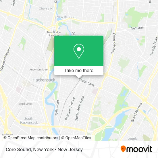 Core Sound map