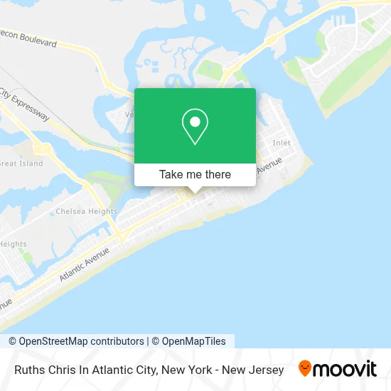 Ruths Chris In Atlantic City map