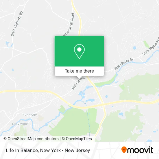 Life In Balance map