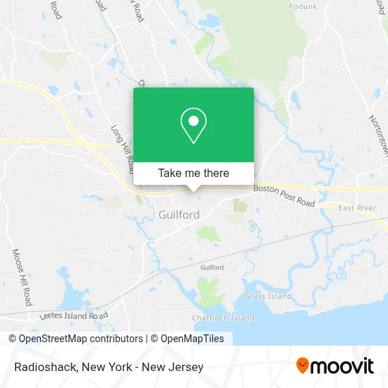 Radioshack map