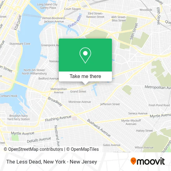 The Less Dead map