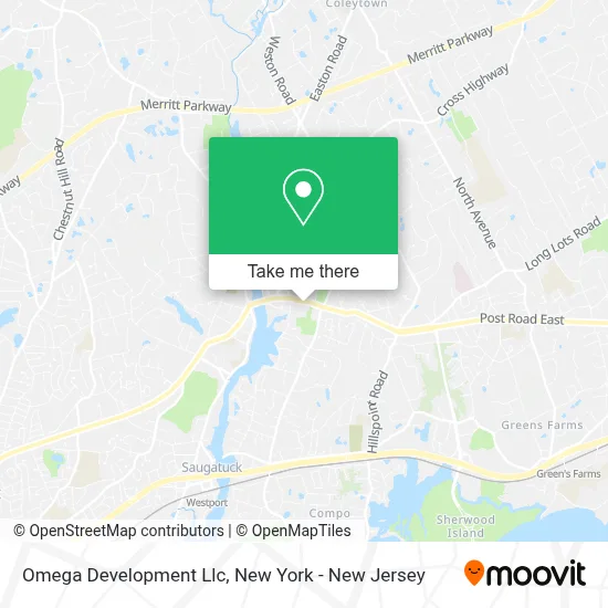 Omega Development Llc map