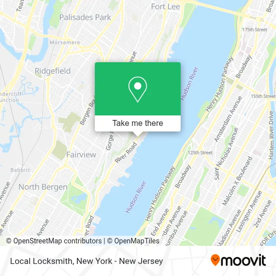 Local Locksmith map