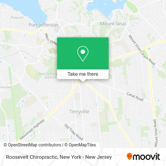 Roosevelt Chiropractic map