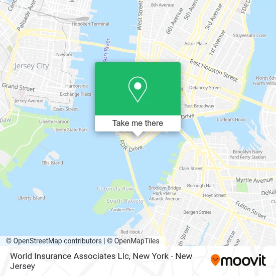 World Insurance Associates Llc map