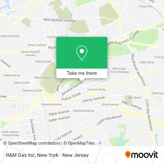 R&M Gas Inc map