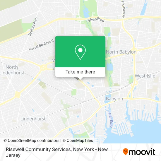 Risewell Community Services map