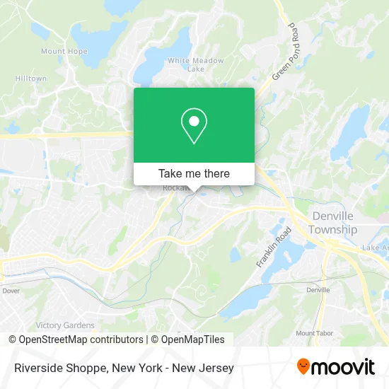 Riverside Shoppe map