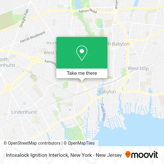 Intoxalock Ignition Interlock map
