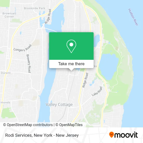Rodi Services map