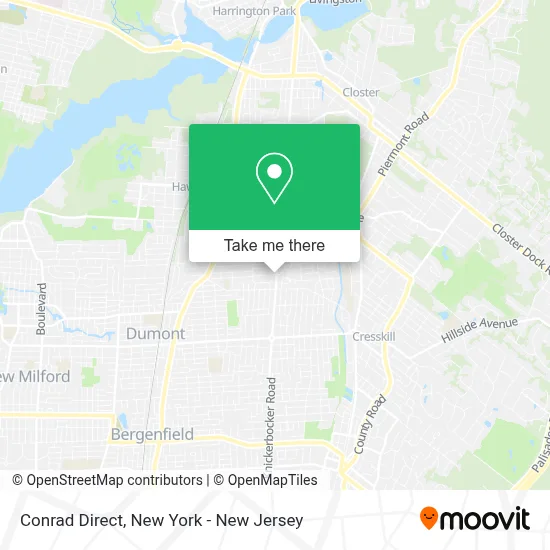 Conrad Direct map